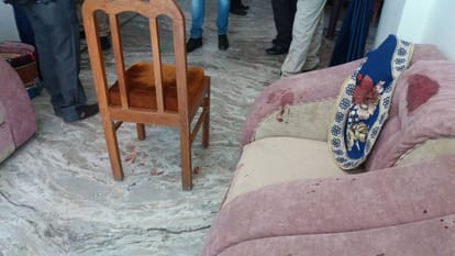 a murder in jaipur jagdamba nagar area