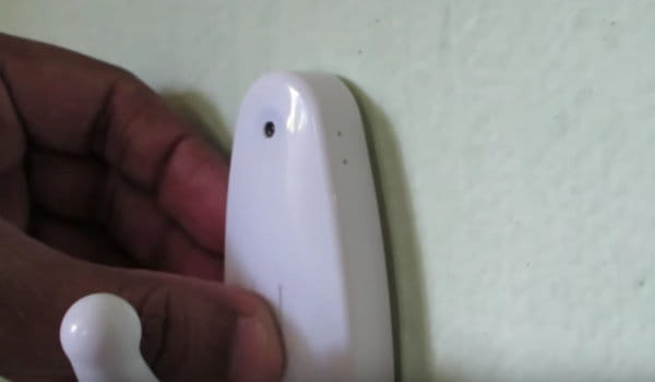 camera in public bathroom and hotel rooms