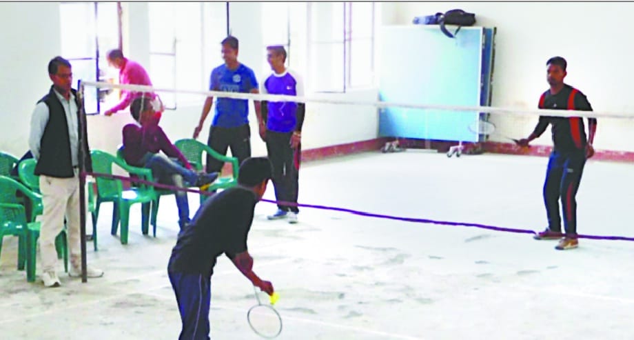 Abhishek entered the final in singles category