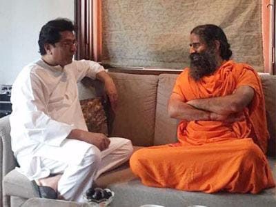 mns leader raj thackeray praises baba ramdev