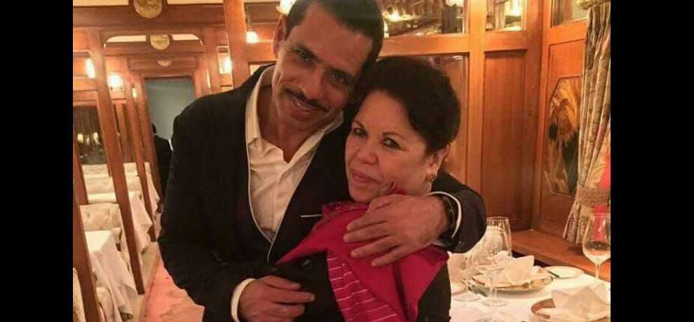modi government withdraws vip security cover of robert vadra's mother maureen vadra