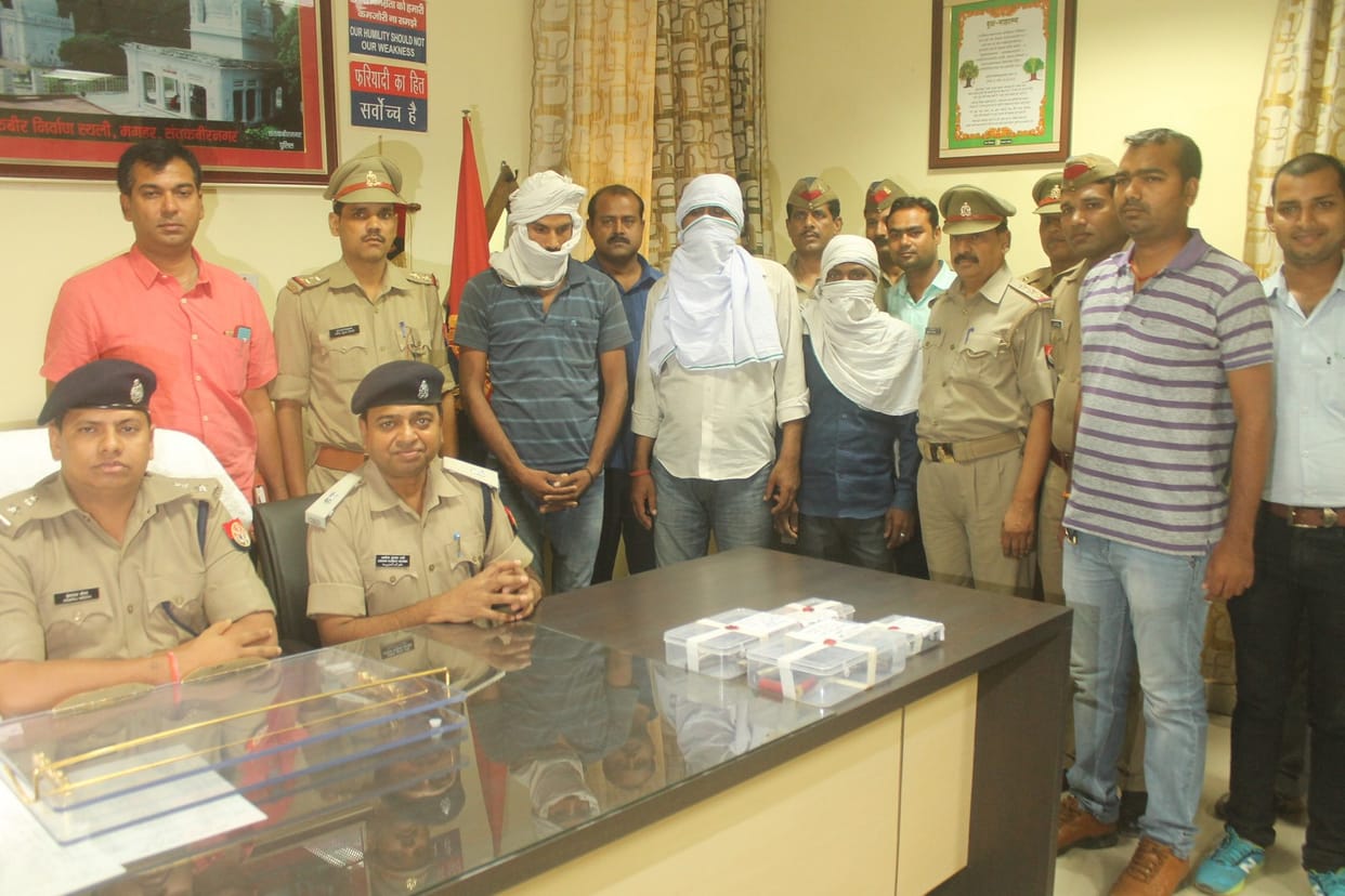 Three thieves arrested with Bolero