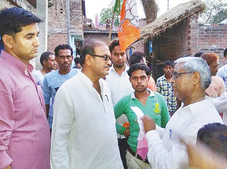 Rituals have been arranged by sons, marriage of elderly father