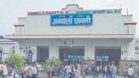 In cleanliness, Ambala Cantt junction, Overall Ranking 350, Ambala Cantt.