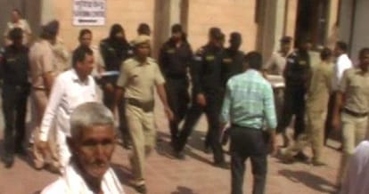 firing at bhiwani court