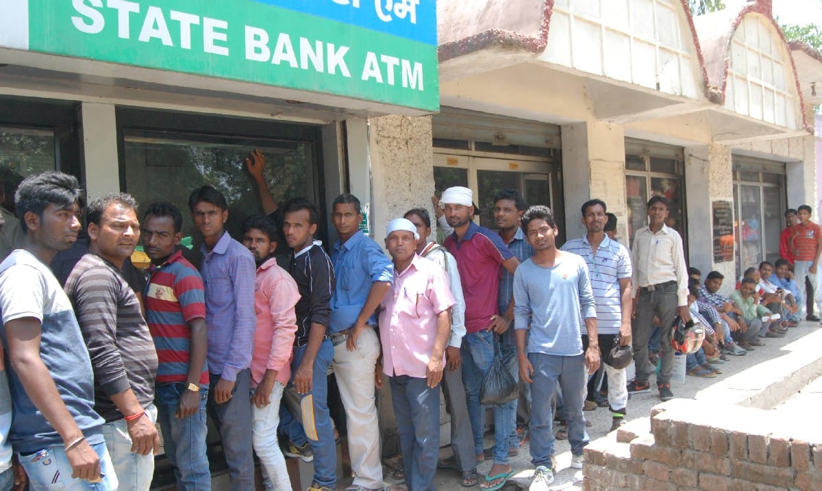 Customers looking for a 'no cash' board