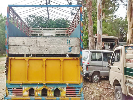 70 goats recovered from loader