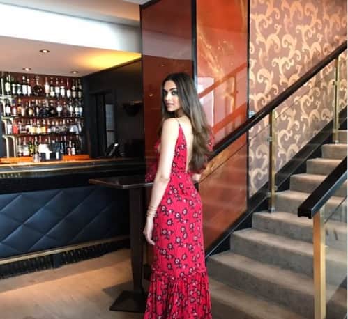 The first photo of bollywood 'Mastani' Deepika Padukone getting ready for Cannes 2017