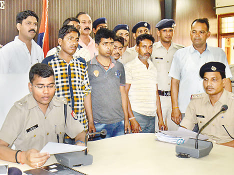 Four members of a gang of stealing diesel arrested