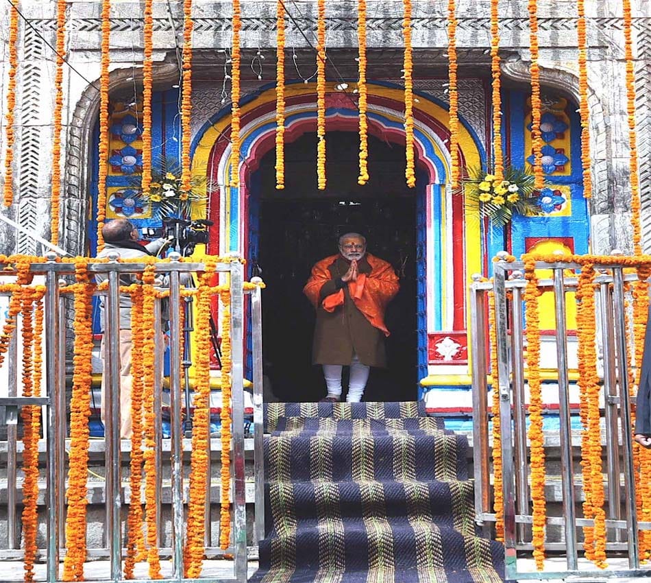 narendra modi worshipped these temple after became prime minister of india