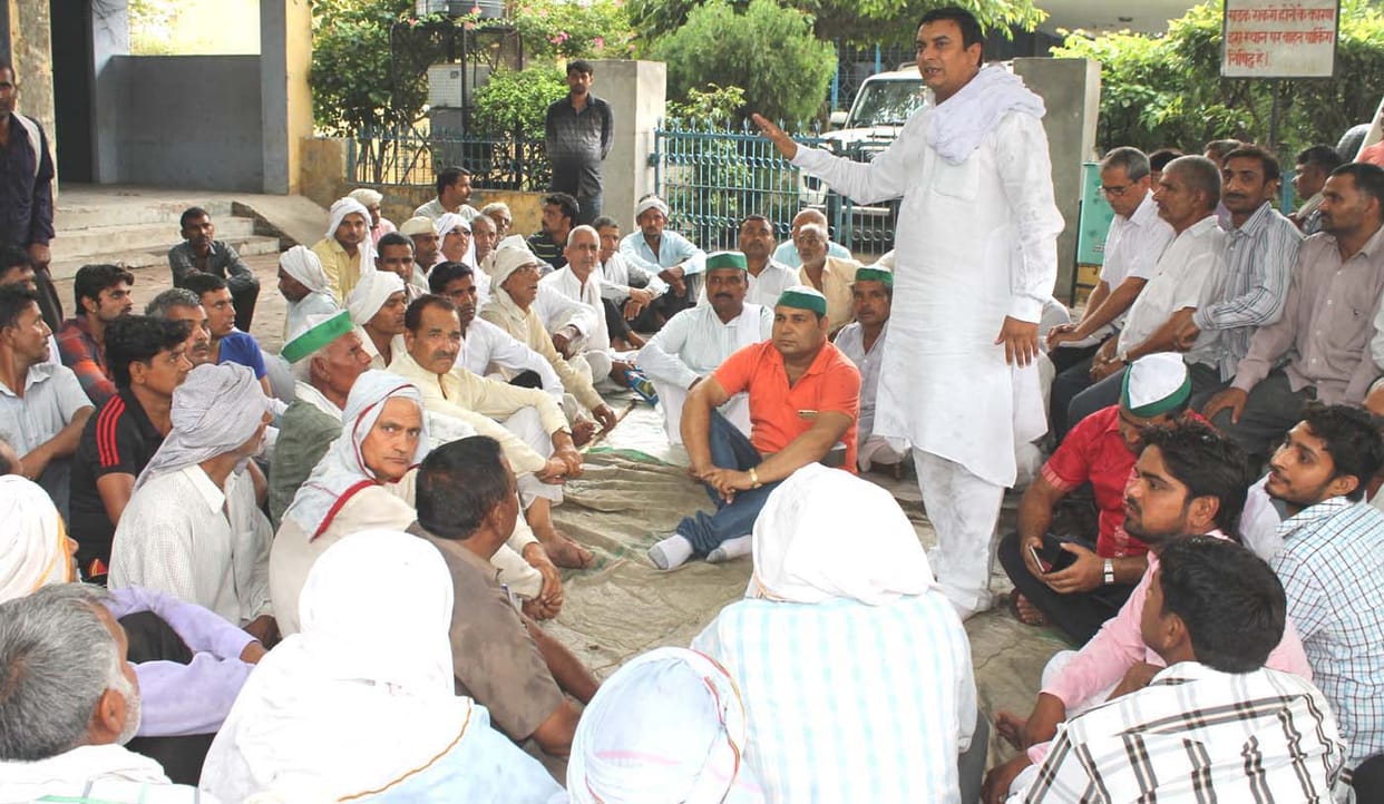 Farmer farmers get angry with