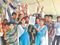 gothda, thappa, daheena, upgrade, school, happy, student, 