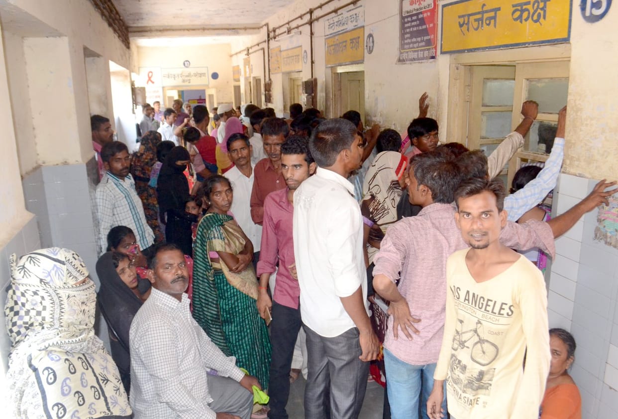 Patients increased by change of weather