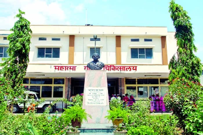 fire in mg hospital in bhilwara