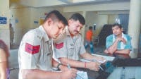 ex fauji, dead, in accident, bhardurgarh