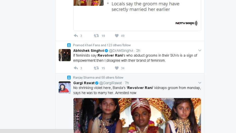 revolver rani varsha viral on social media