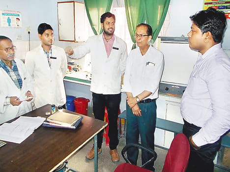SDM gets sick health center