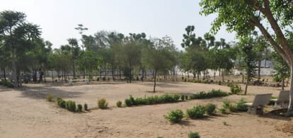 The people of the village changed the status of cremation ground