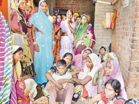 Second day mourning shade in Raddaypurwa