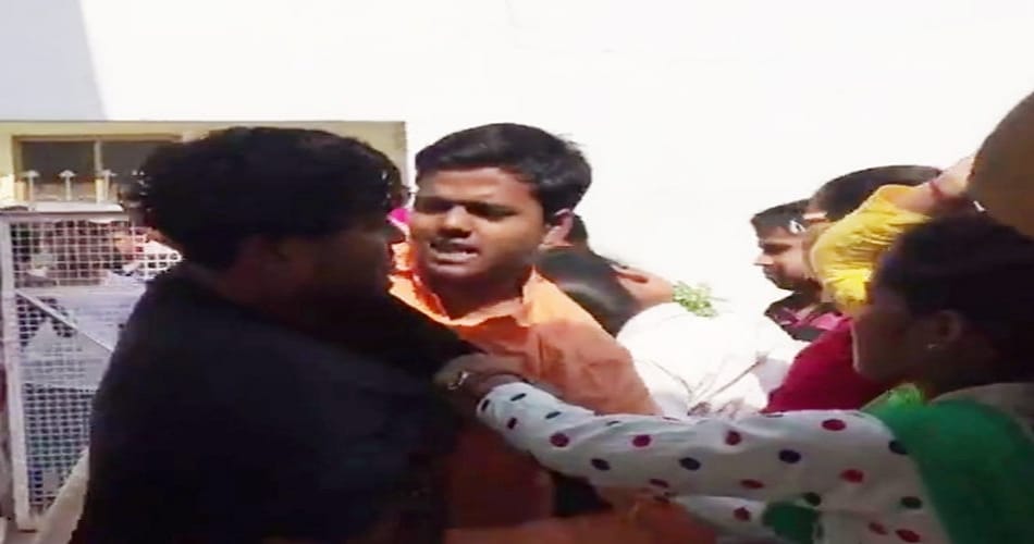  student's father beaten lady teacher