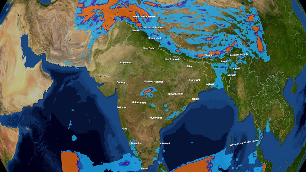 india is most forward country in forecast of weather