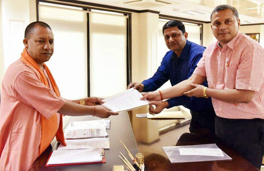 ima president meet cm yogi and give doctor protection letter