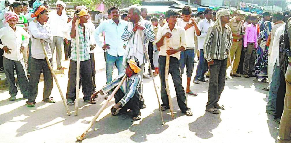 The villagers fired on the murder of the young woman