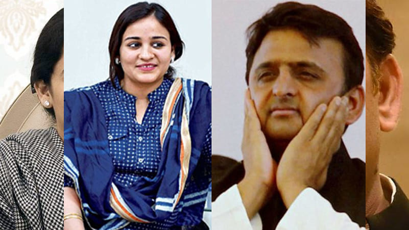 akhilesh says about aparna yadav