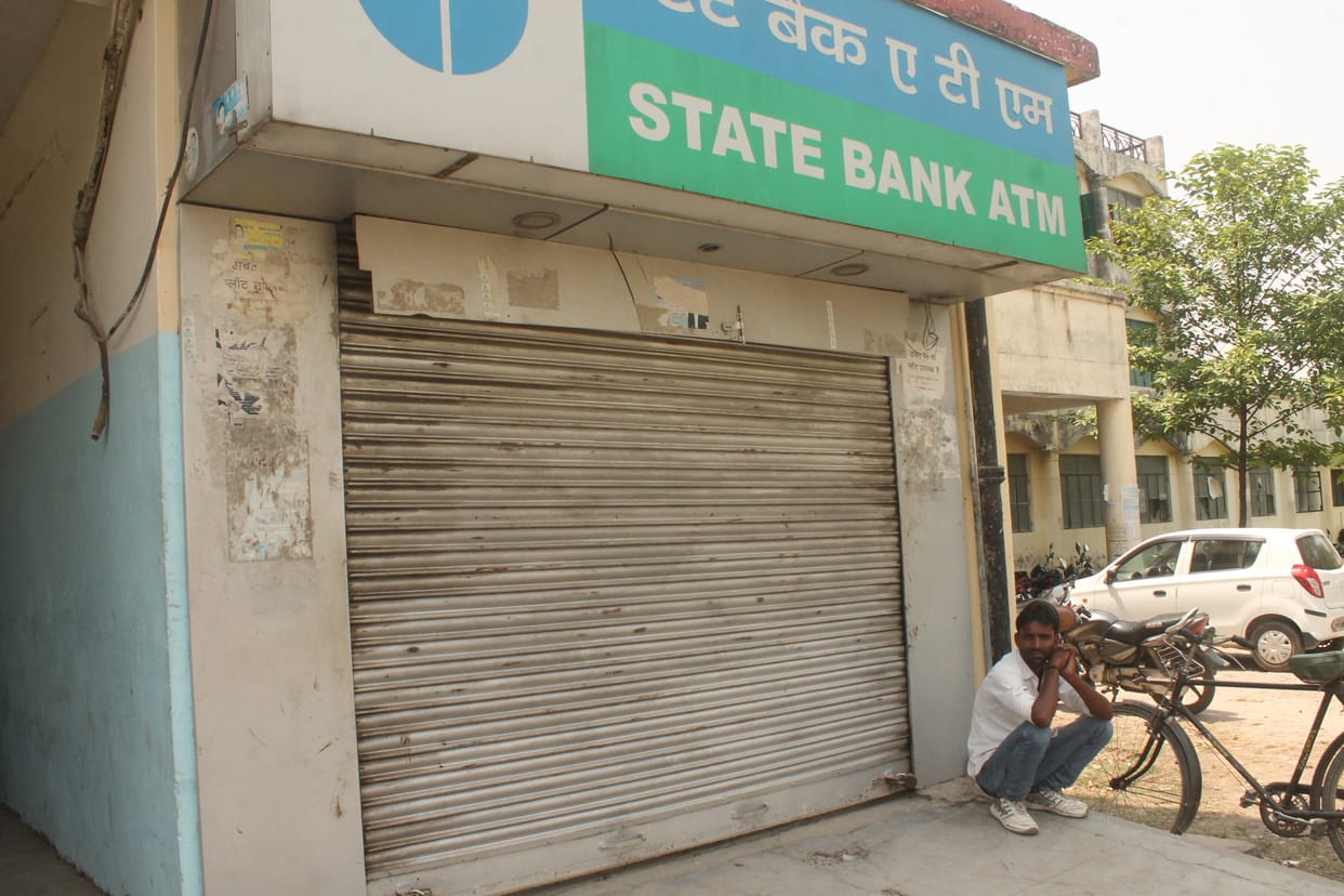 from Banks and ATMs rupee not widraw 