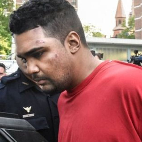 car crashes into mob and killed one and injured 22 in new york 