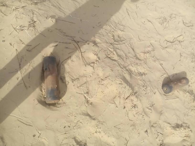 bomb found in farming field in mahajan town in bikaner