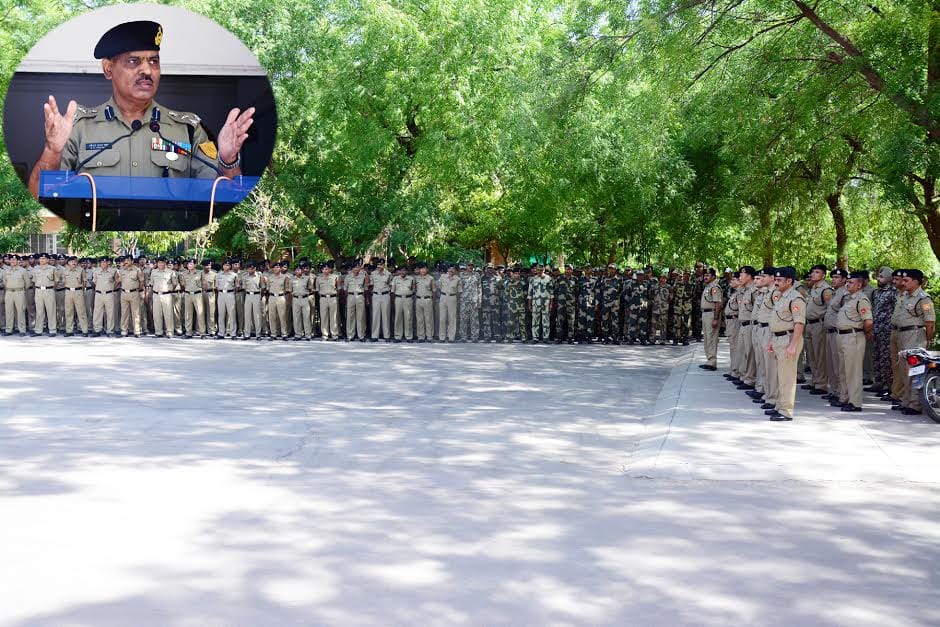 Soldiers swear to eliminate terrorism