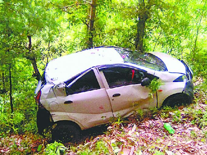 car accident, one injured