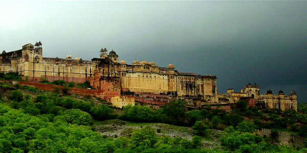 weather change in rajasthan. last night shower in jaipur