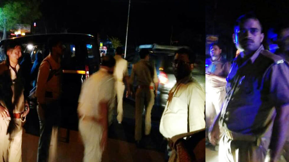 six boys attacked on police
