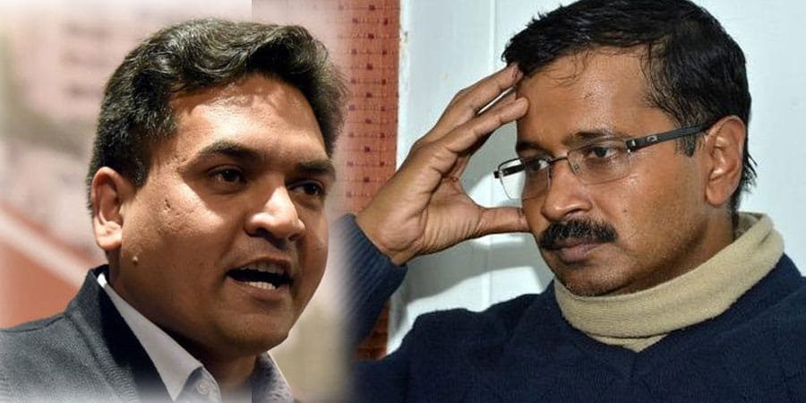 Kapli mishra on delhi chief minister arvind kejriwal