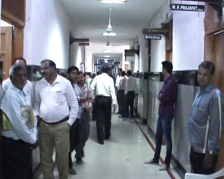 ransomware attack in computer of railway department