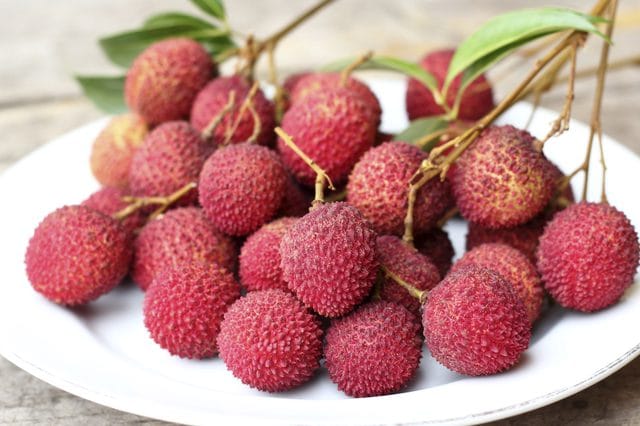  The red and rosy litchi in the market will be surprised to know these five advantages.