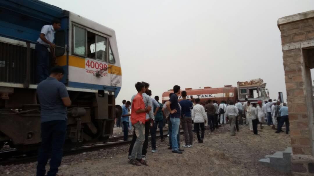 ten feet before the train stopped, why