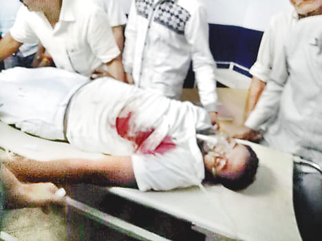 SP members shot dead