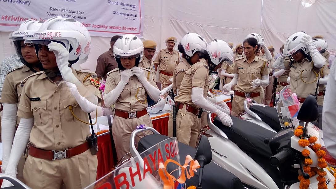 nirbhaya squad form in alwar by police department 