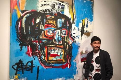 painting of jean michel basquiat is sold for 110 5 million dollar