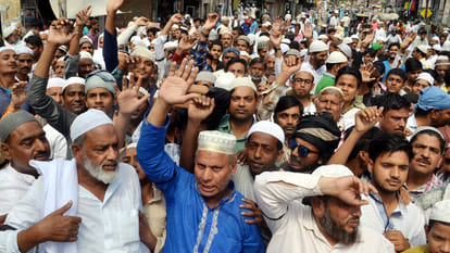 meat businessman protest against cm yogi action