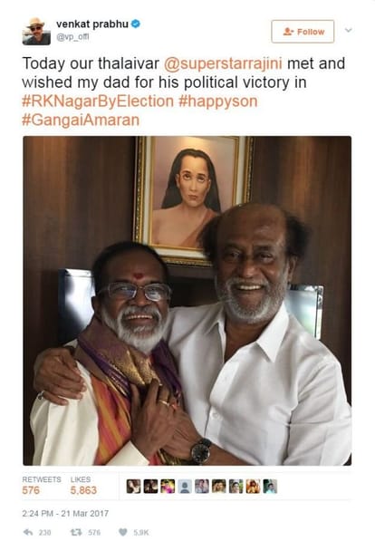Rajinikanth has a lot of hold in politics