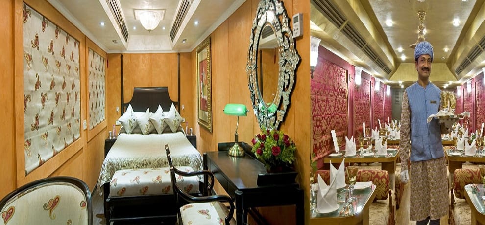 india 6 luxury trains and their facilities with fare