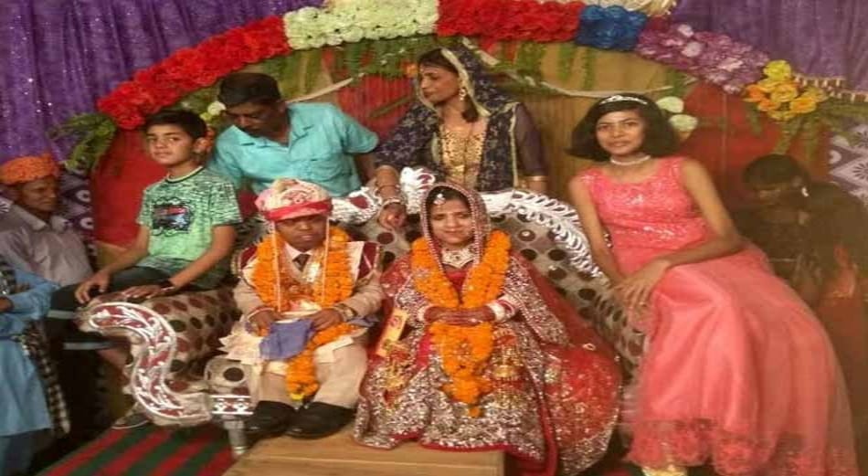 india's smallest bride and groom