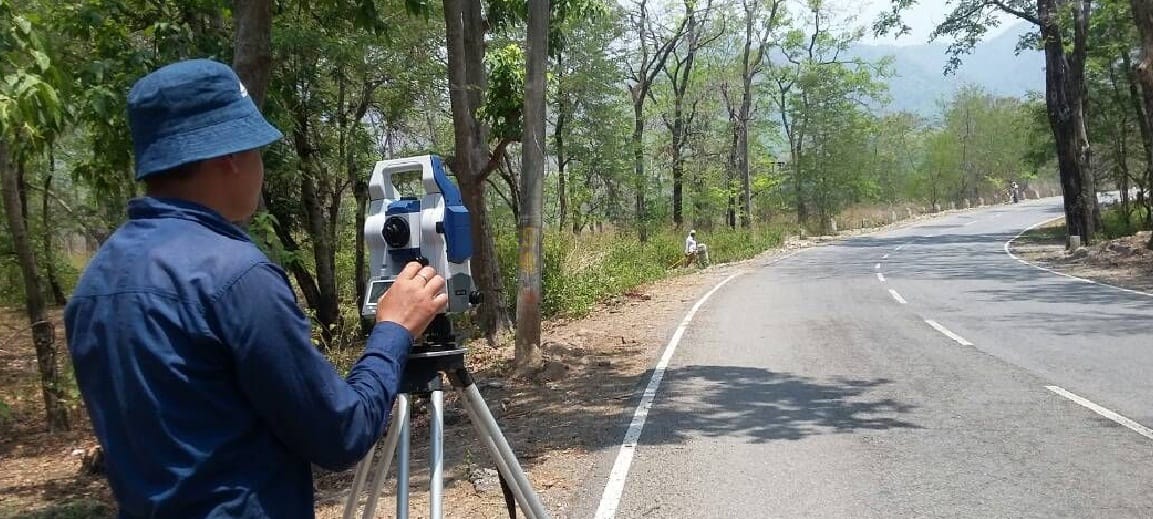 Survey work for All Weather Road
