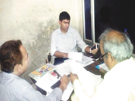 SDM caught in irregularity in diagnostic center