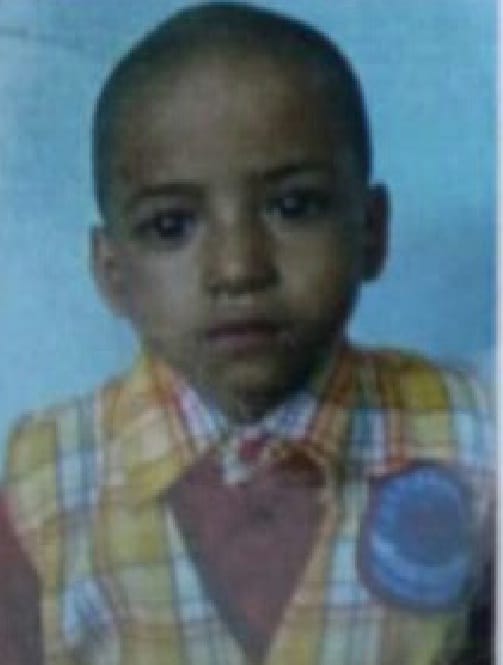 6 year old girl died in road accident while she was returned from school