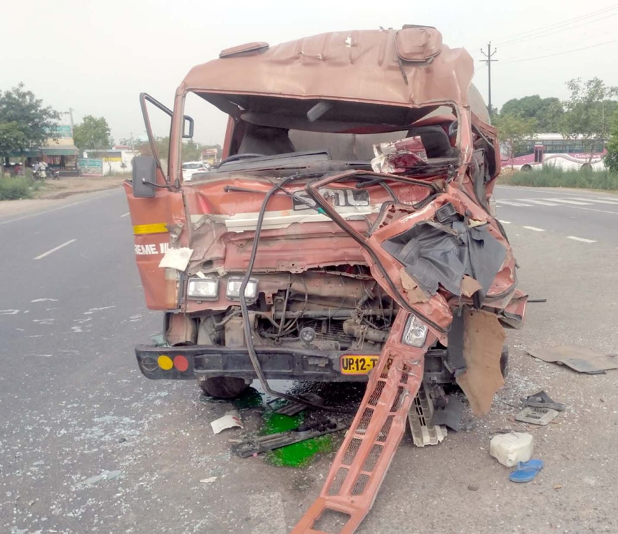 Girl's death by collision with loader